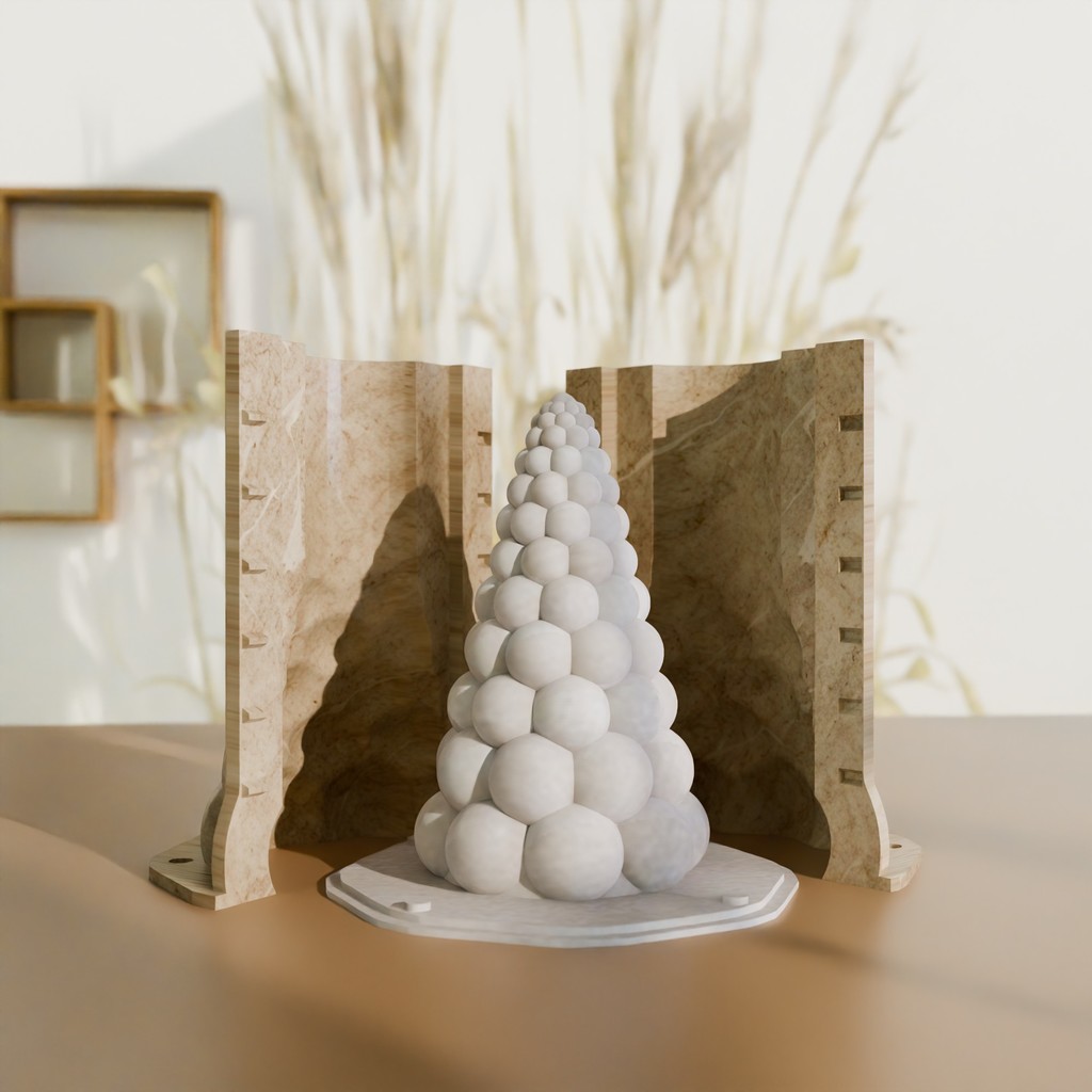 Силиконовая форма - Рождественская ёлка