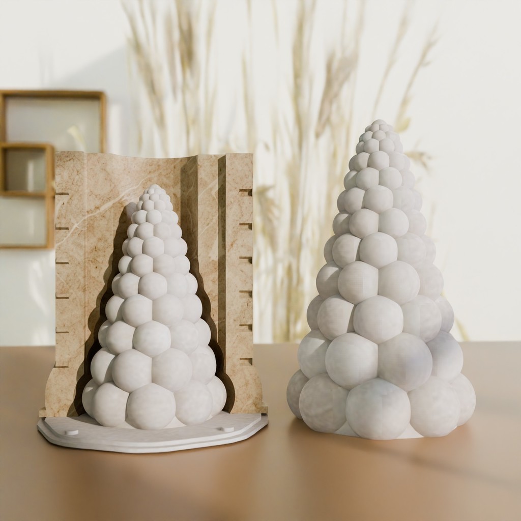 Силиконовая форма - Рождественская ёлка