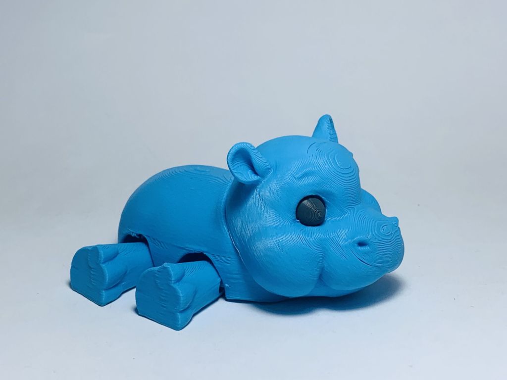 Артикулированный гиппопотам в фэнтези стиле