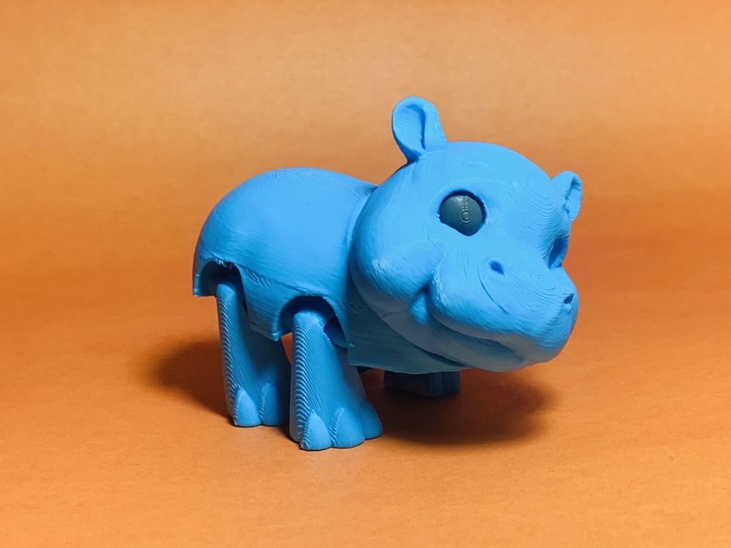 Артикулированный гиппопотам в фэнтези стиле