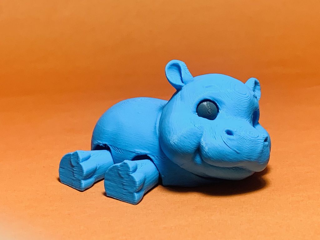 Артикулированный гиппопотам в фэнтези стиле