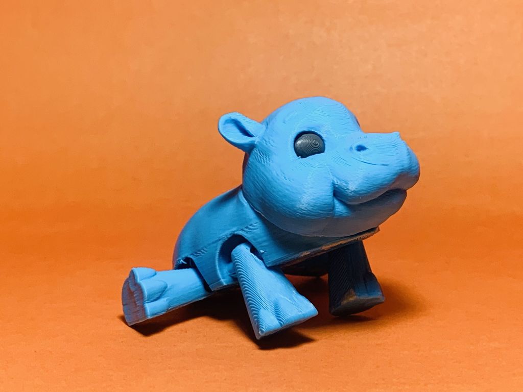 Артикулированный гиппопотам в фэнтези стиле