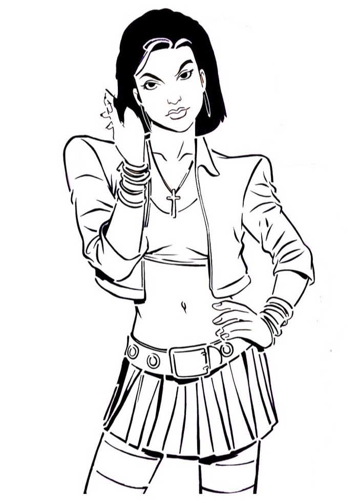 Шаблон Mercedes Cortez