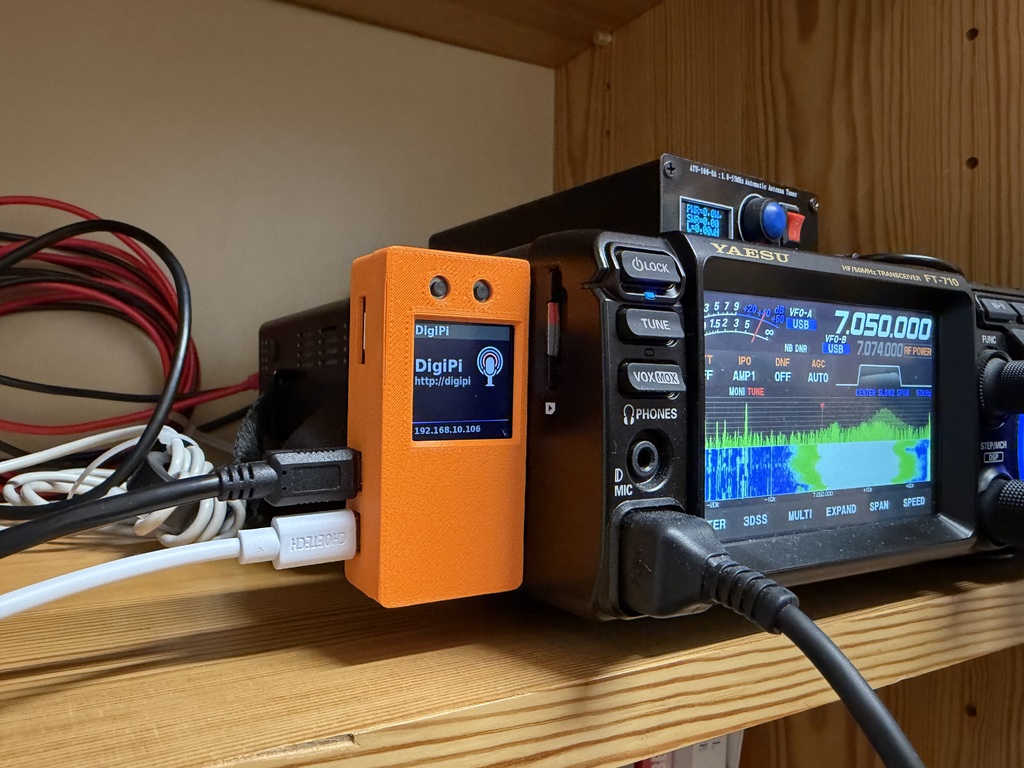 Корпус для Raspberry Pi Zero 2 W с дисплеем 240x240