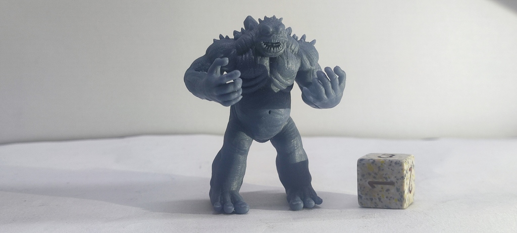 Миниатюра Hezrou для настольных RPG