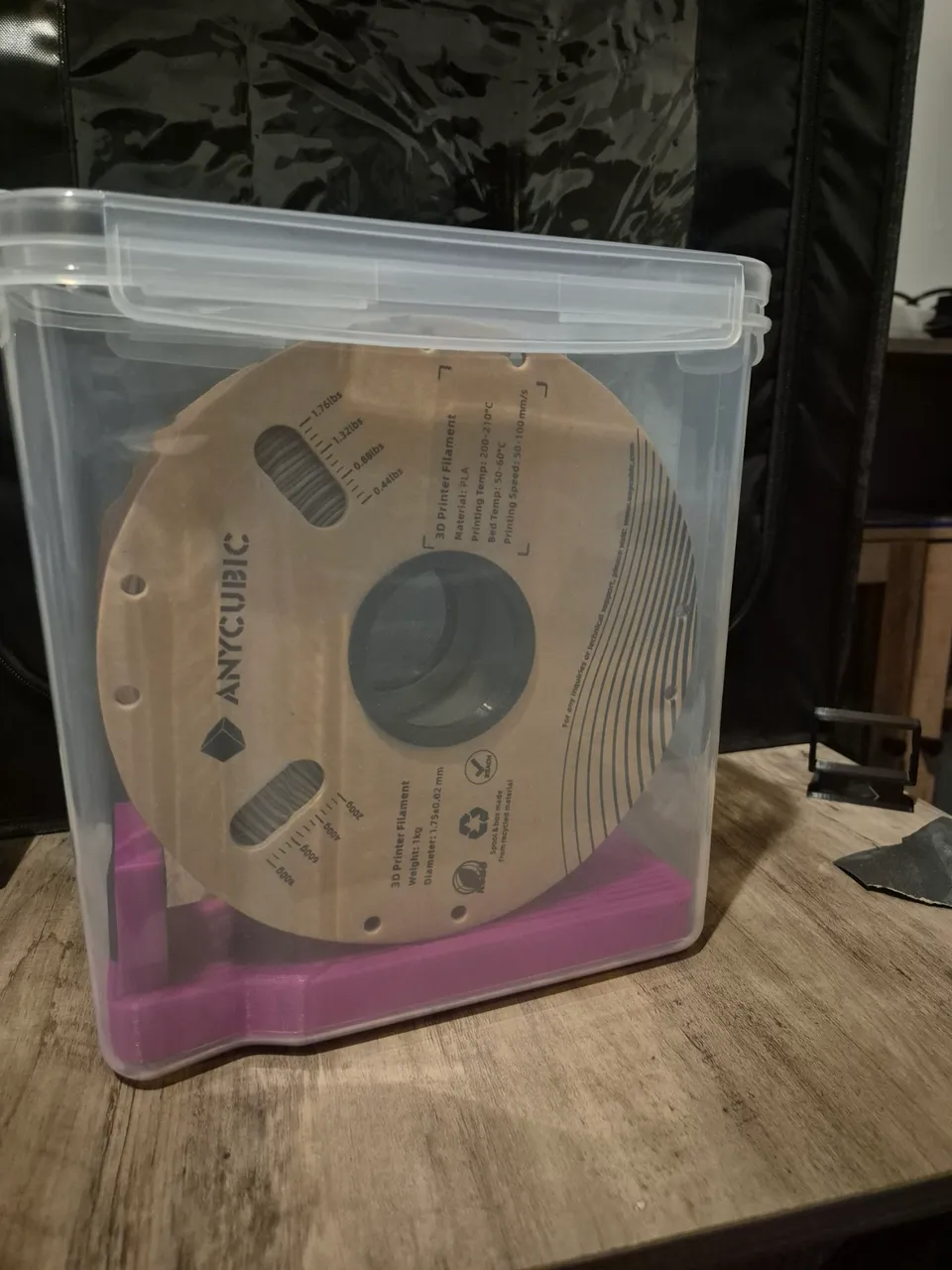 Контейнер для хранения филамента