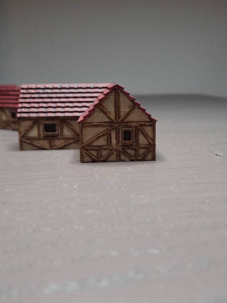 Деревянный каркасный дом 10мм