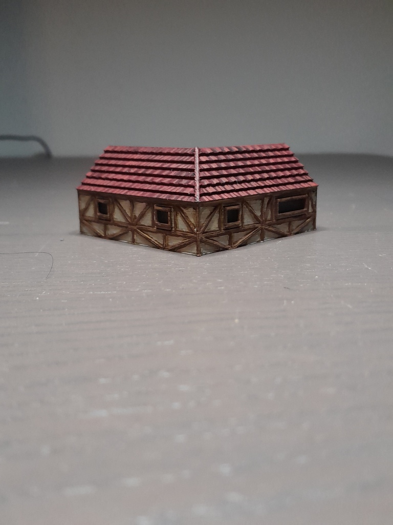 Деревянный каркасный дом 10мм