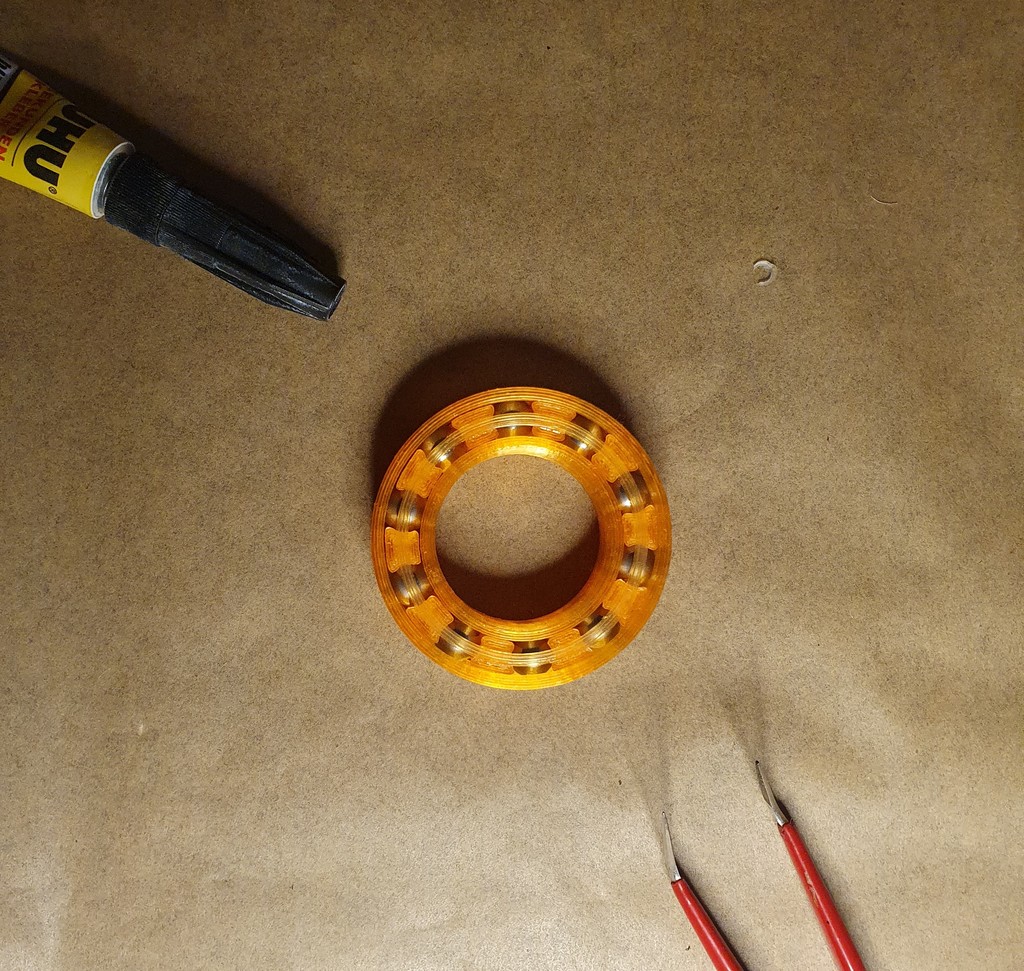 Шариковый подшипник 50 мм из PET-G