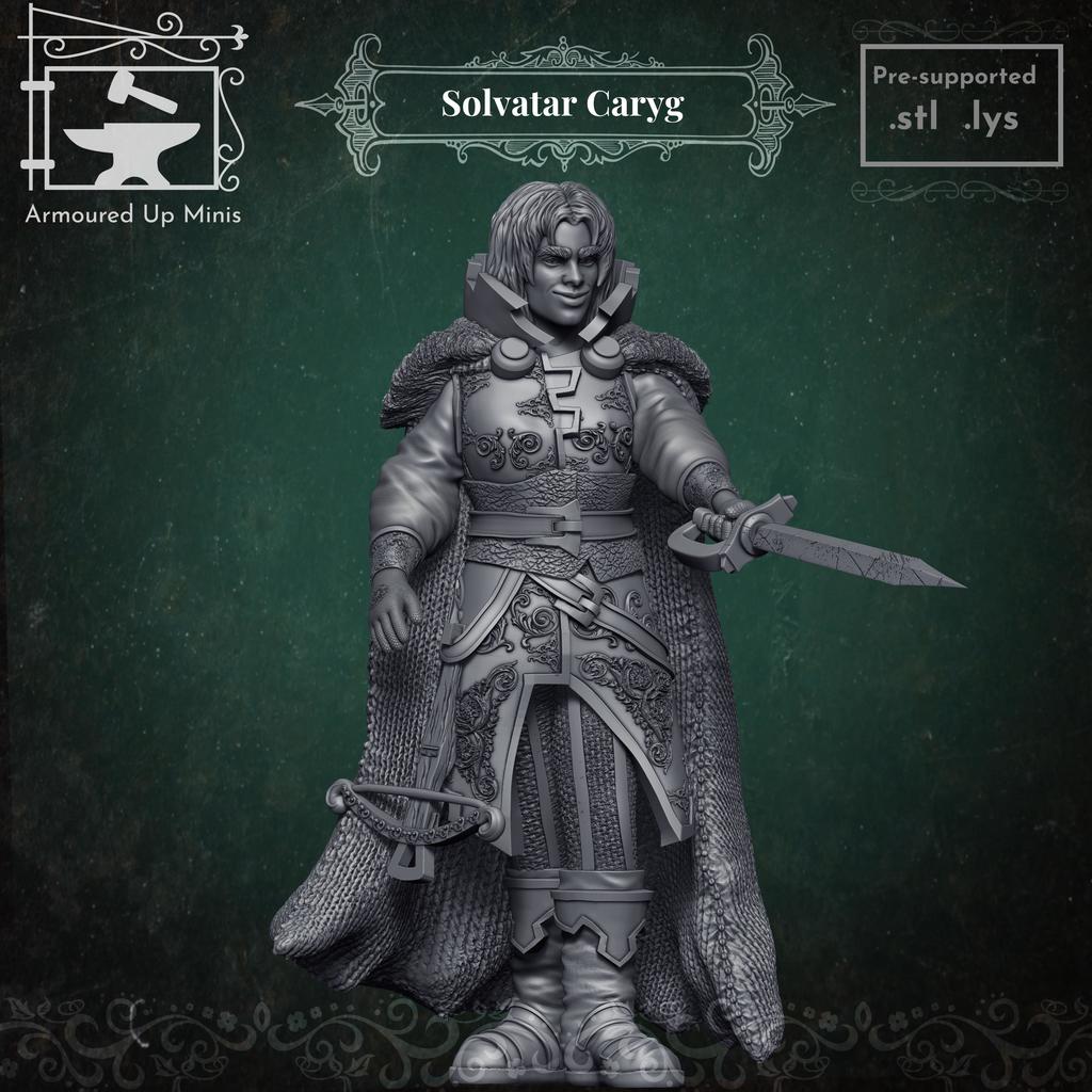 Миниатюра Solvatar Caryg для настольных игр