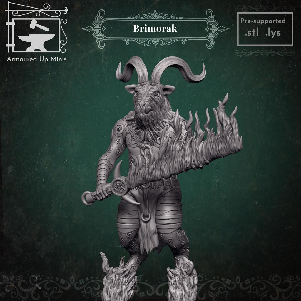 Миниатюра Brimorak для настольных RPG