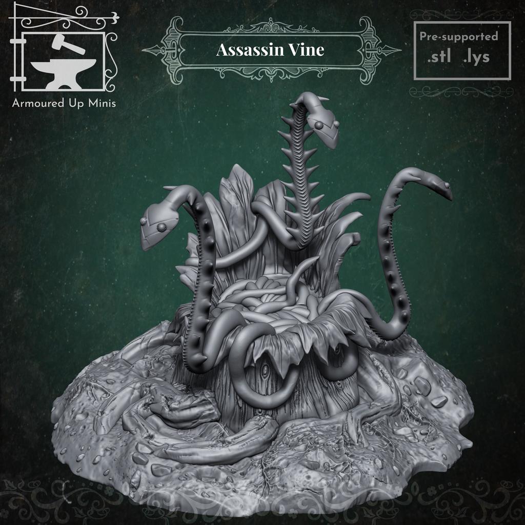 Миниатюра Assassin Vine для ролевых игр