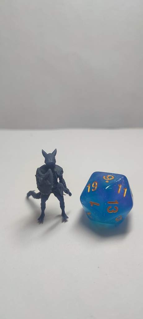 Миниатюра Kobold Scout для ролевых игр