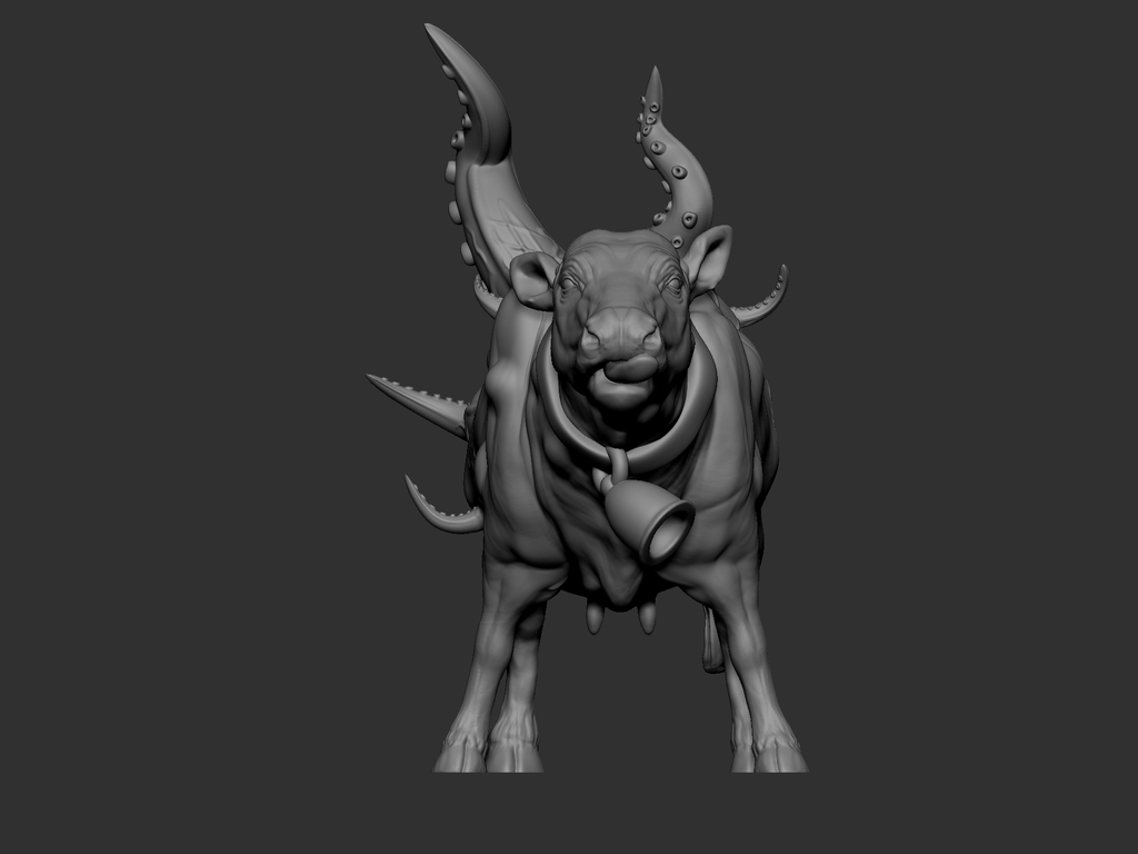 Изможденная корова - Дейзи - Фанделвер