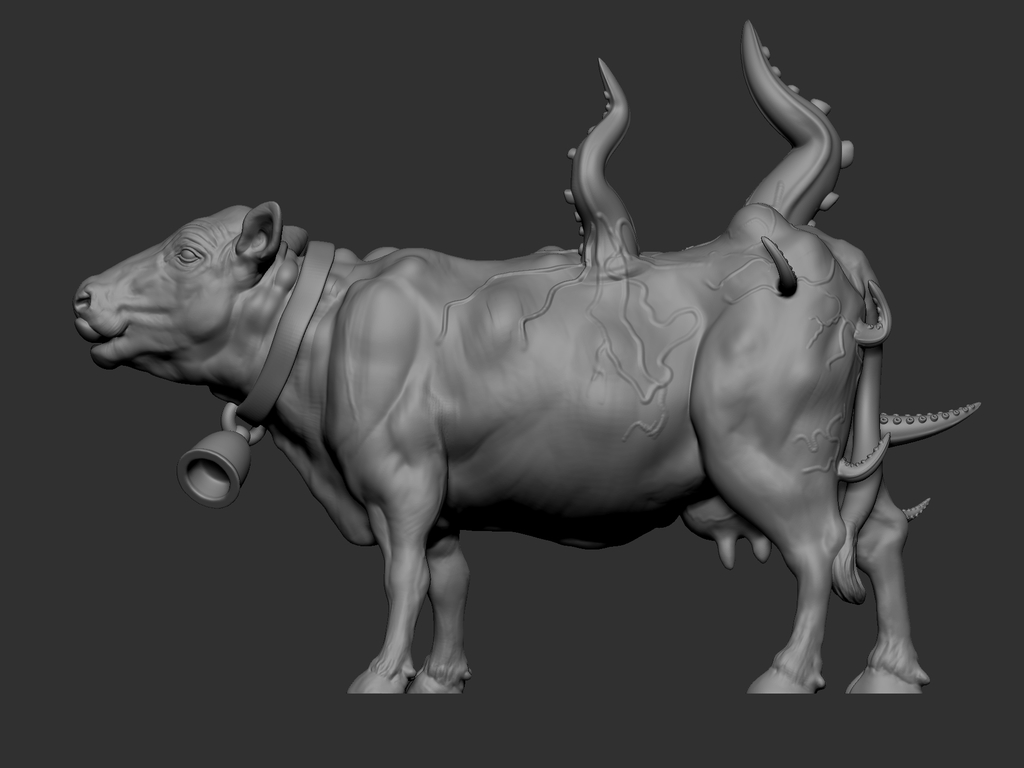 Изможденная корова - Дейзи - Фанделвер