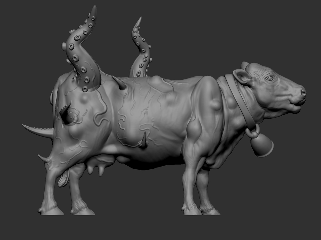 Изможденная корова - Дейзи - Фанделвер