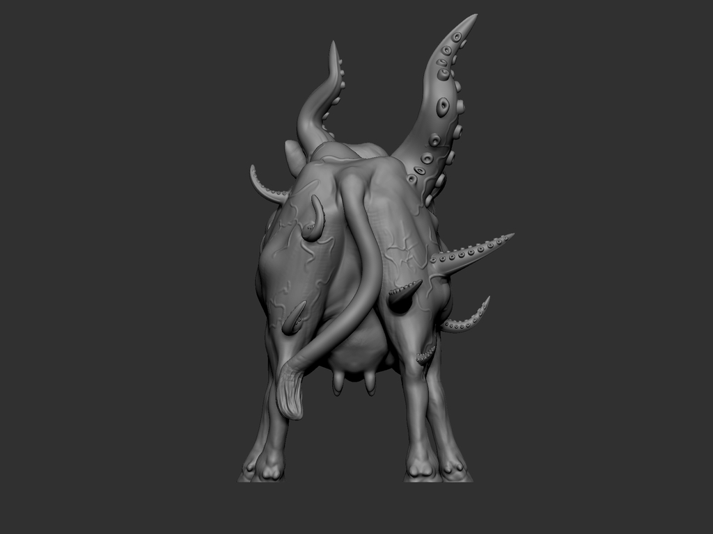 Изможденная корова - Дейзи - Фанделвер