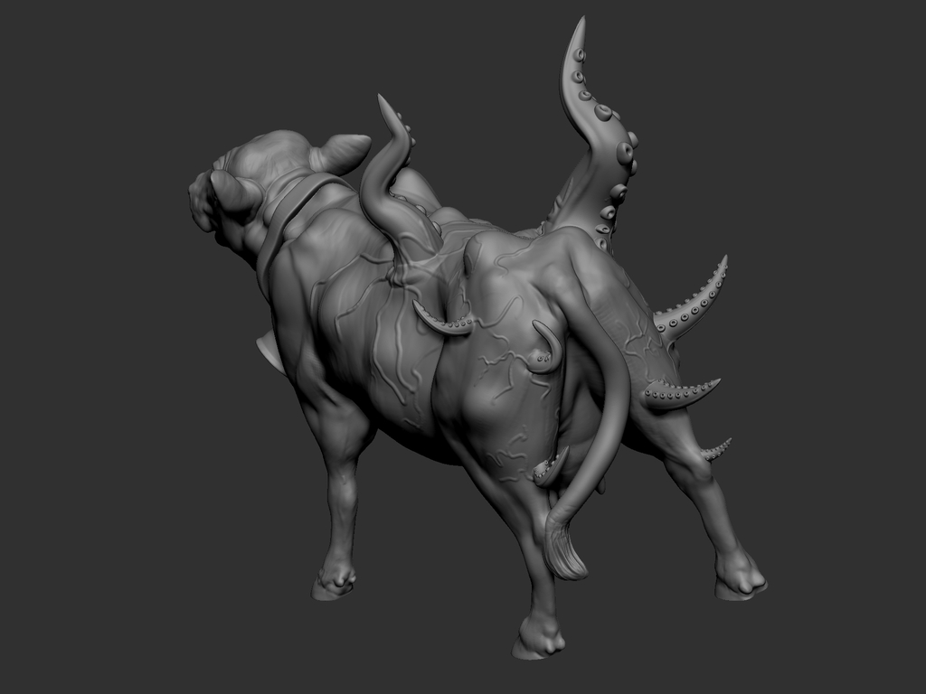 Изможденная корова - Дейзи - Фанделвер