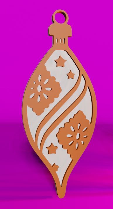 Разнообразные рождественские украшения для елки