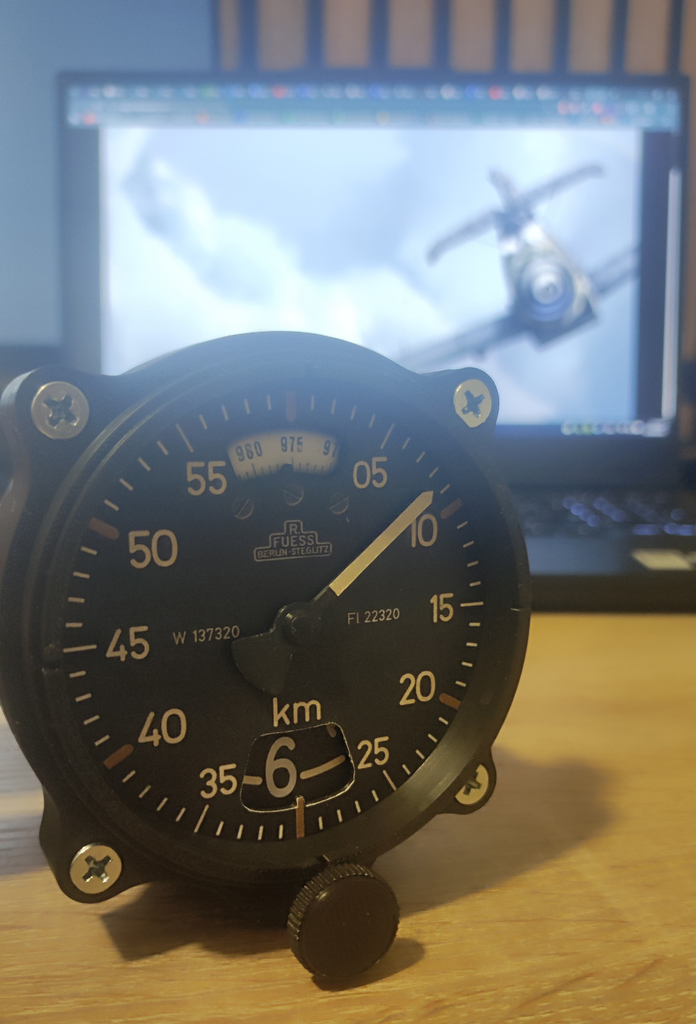 Часы Luftwaffe Altimeter Fl.22320
