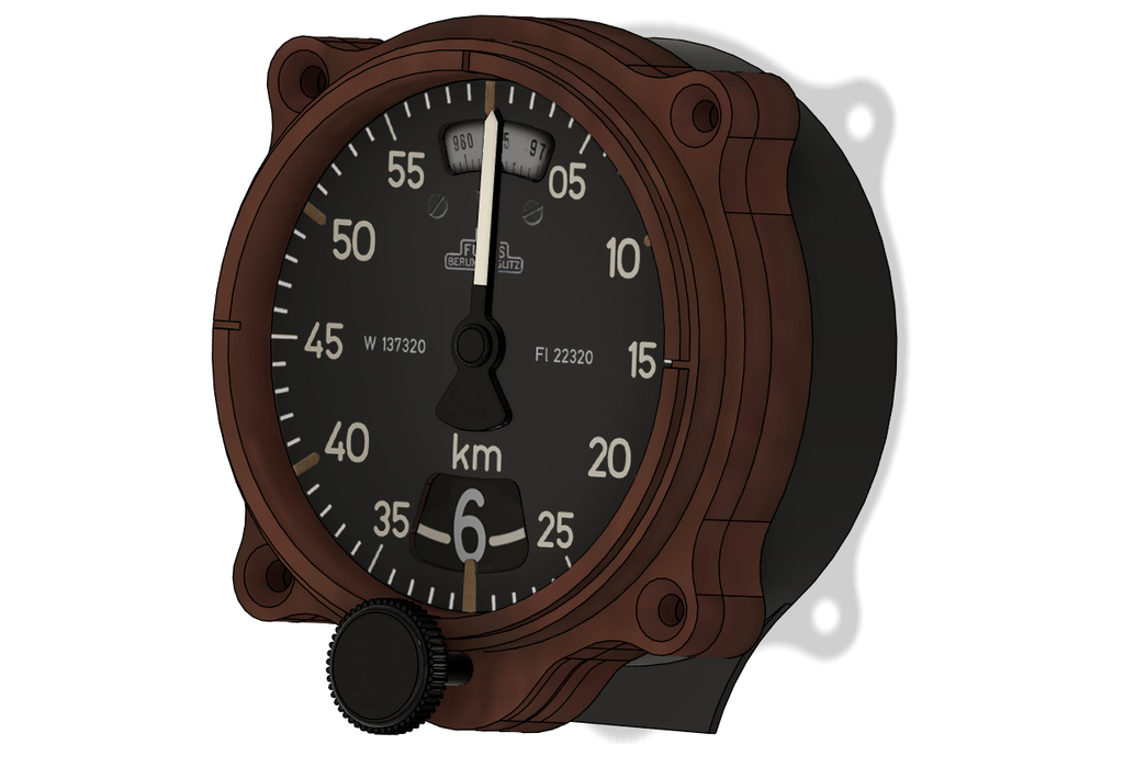 Часы Luftwaffe Altimeter Fl.22320
