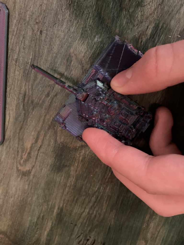 Модель танка M1A1 Abrams без поддержки