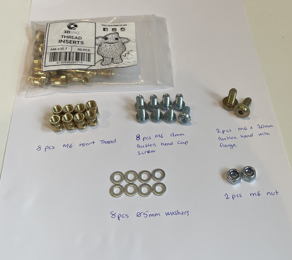 Комплект скребков LYMOW с базой