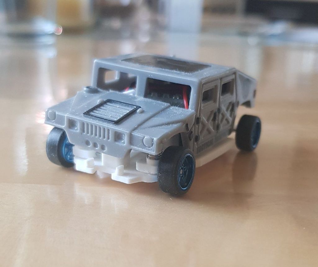 Шасси RC микро автомобиля 1/58 - 1/64