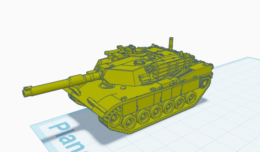 Модель танка M60-2000