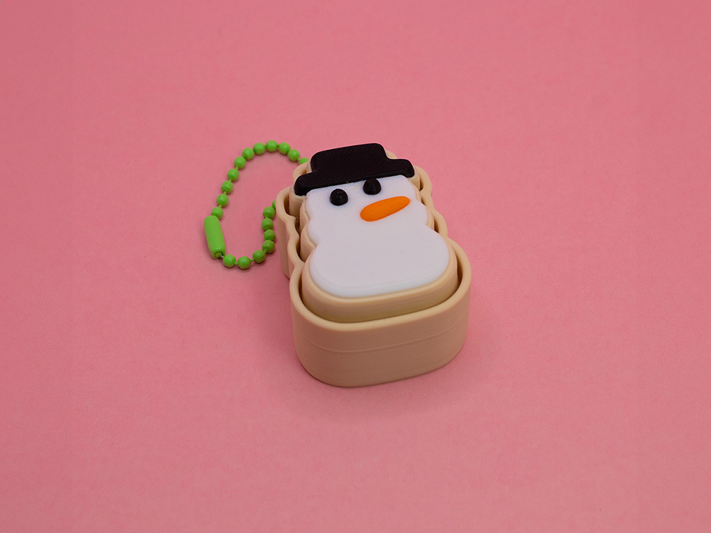 Набор рождественских фиджет-кликеров в виде печений