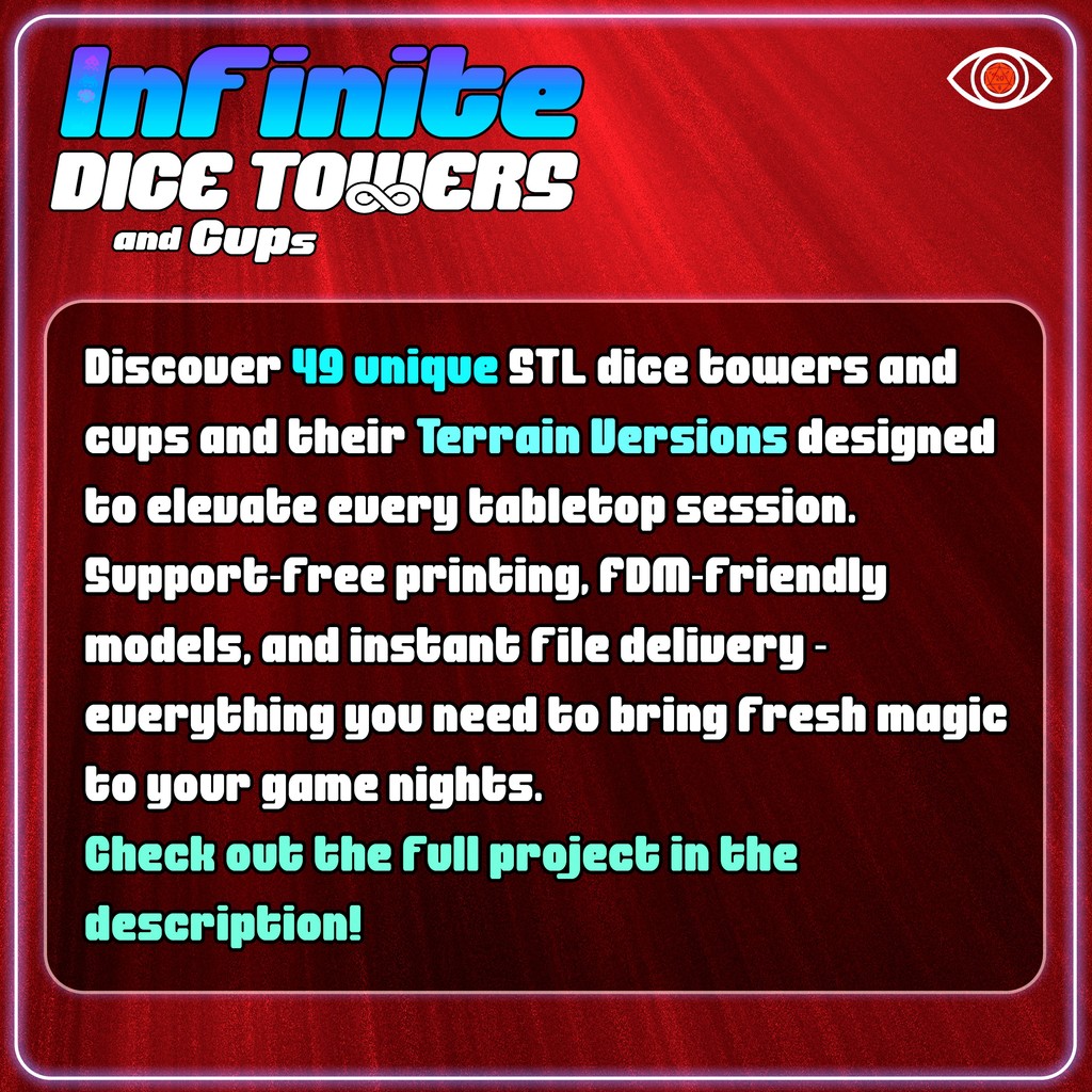 Инфинитные кубики для настольных игр