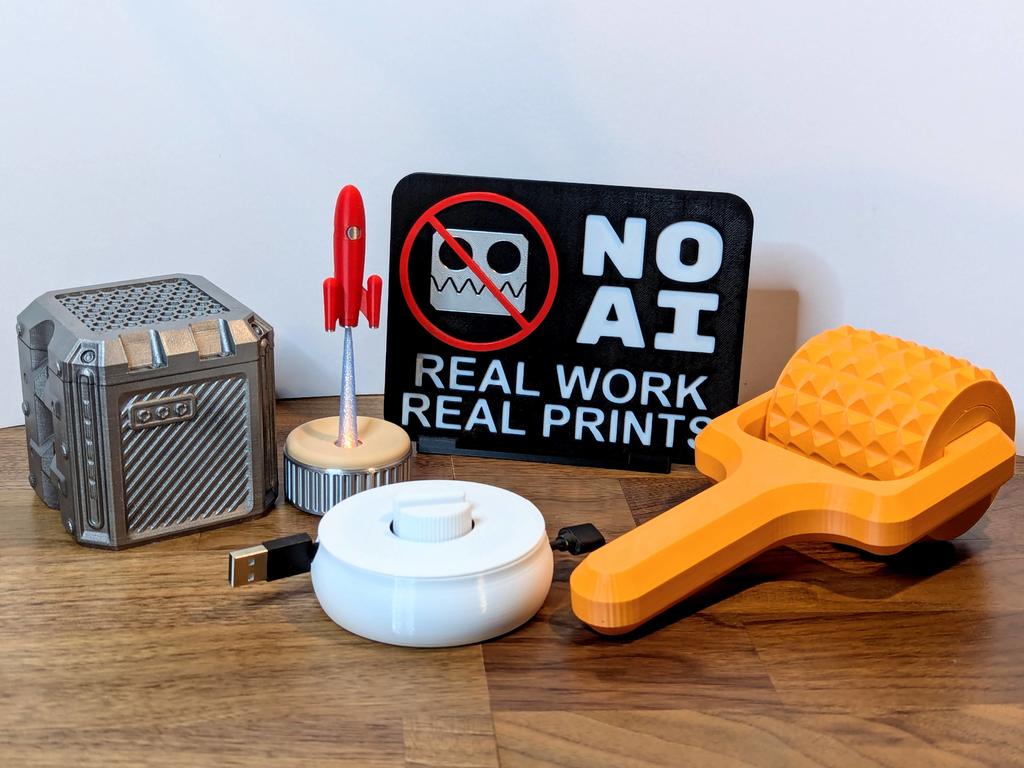 Знак 'Нет ИИ'