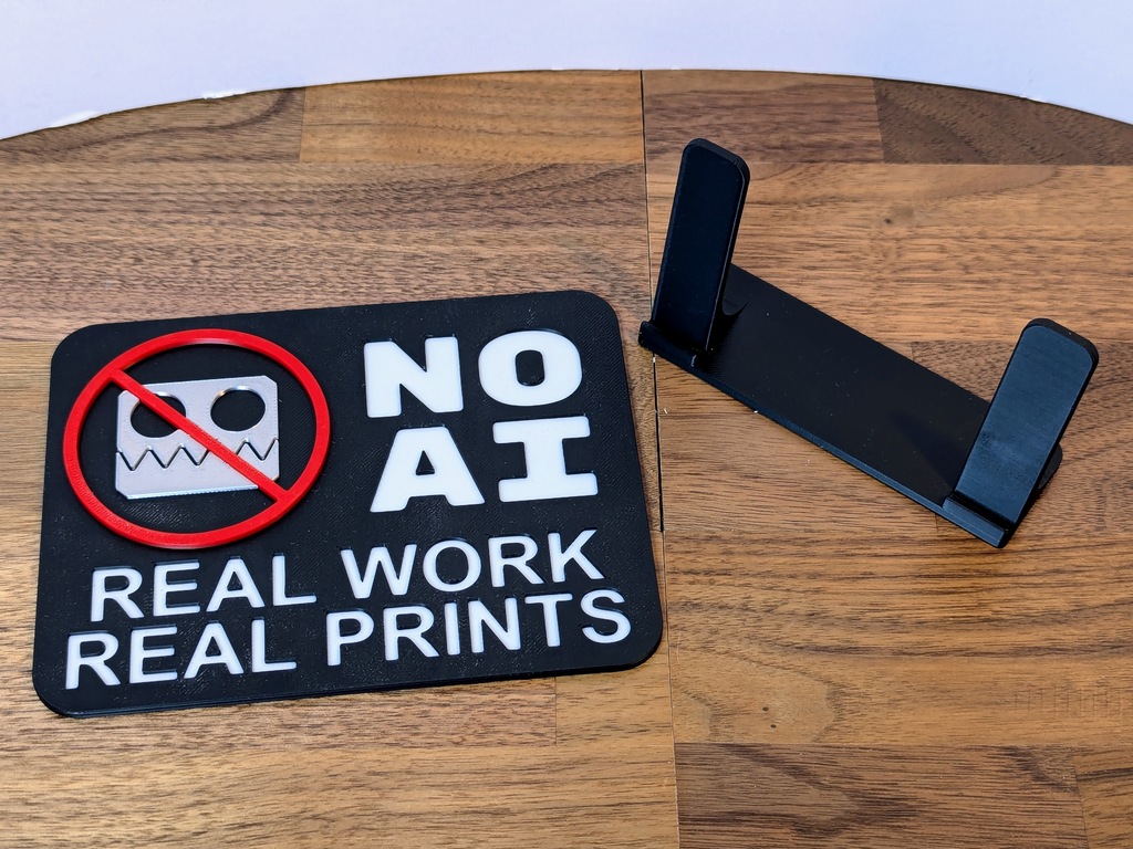 Знак 'Нет ИИ'