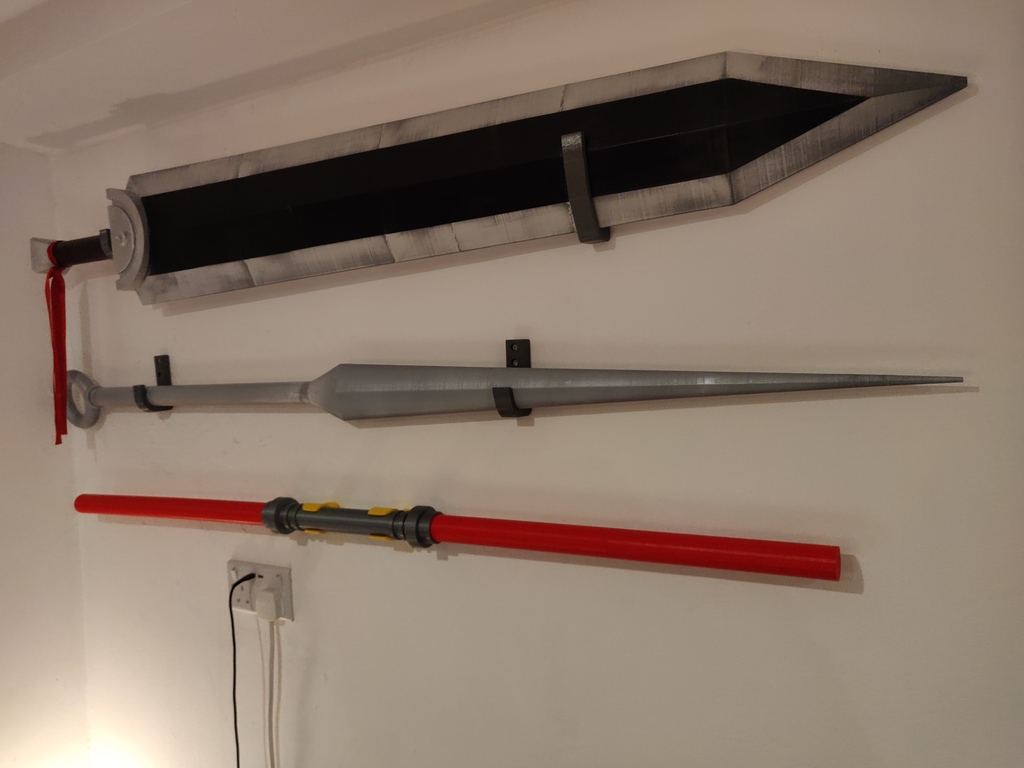 Настенный крепеж для световых мечей