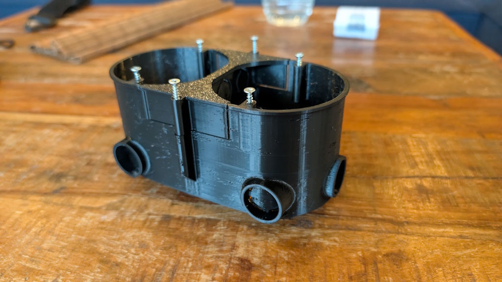 Коробка для двойного Shelly с предустановкой