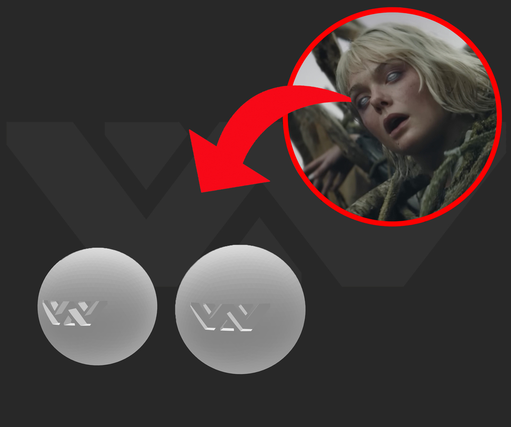 Глаза андроида Weyland Yutani