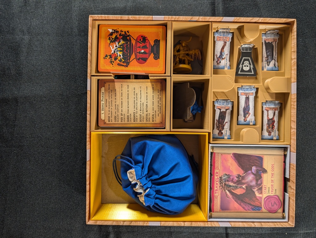 Вставка для настольной игры Horrified: Греческие монстры