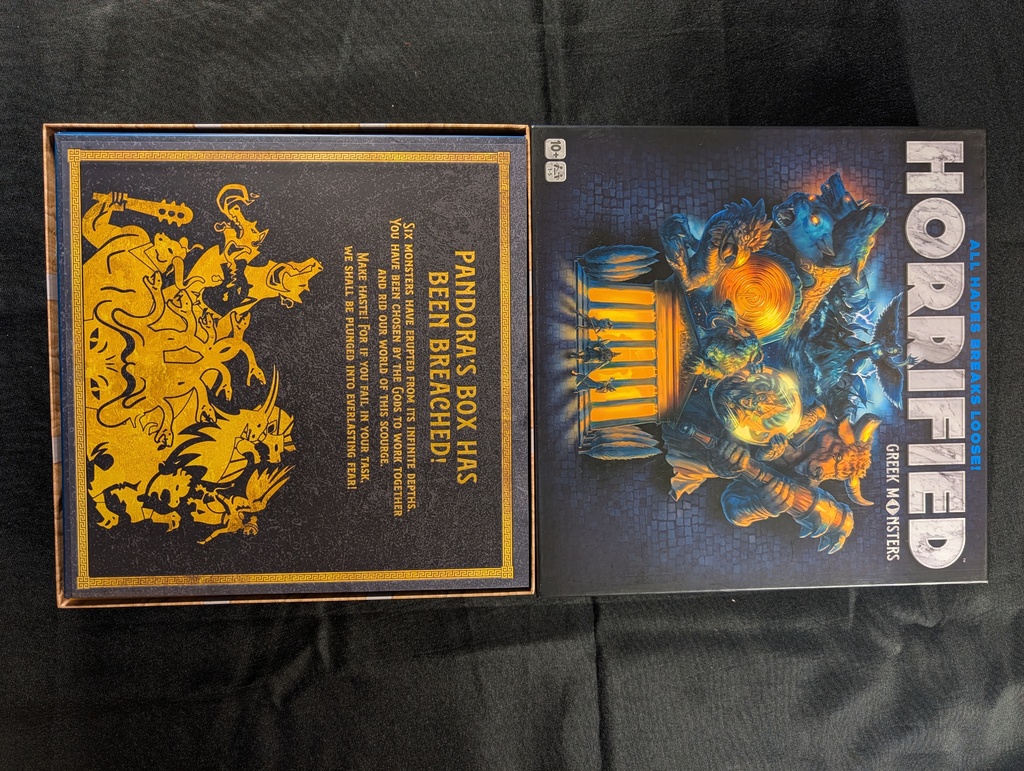 Вставка для настольной игры Horrified: Греческие монстры