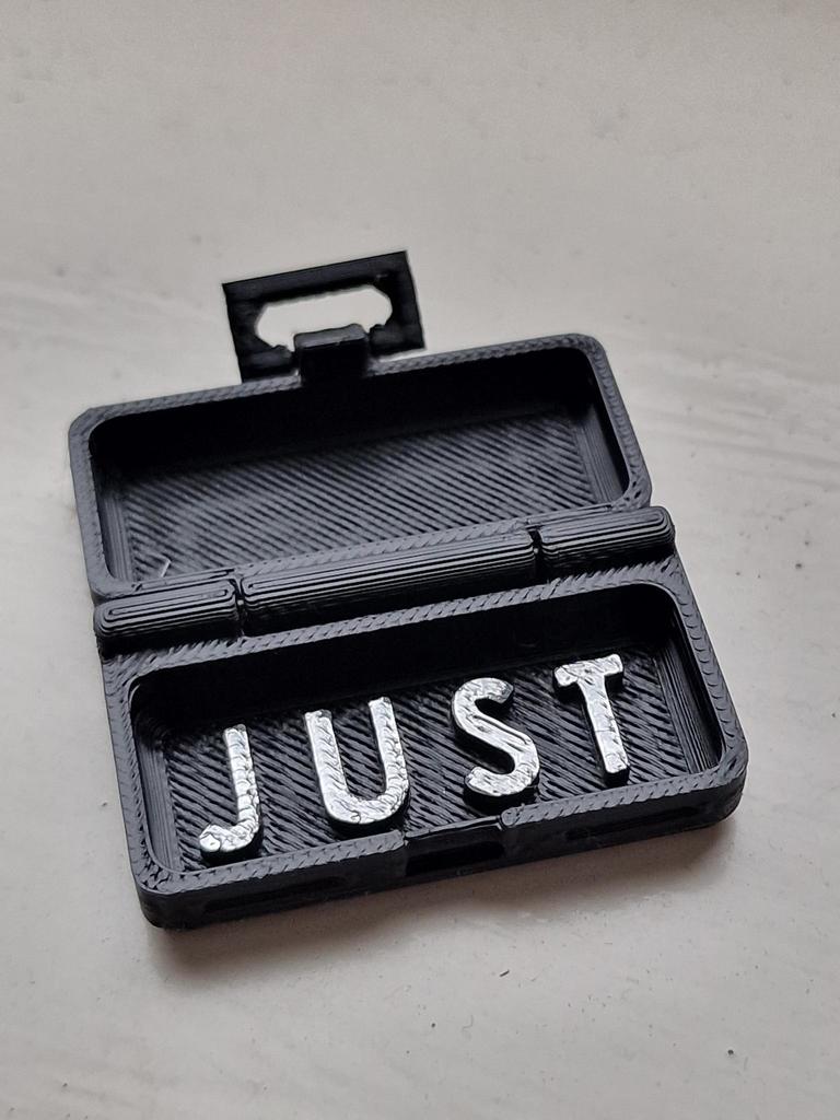 JustInCase: Модель с подвижным соединением для печати