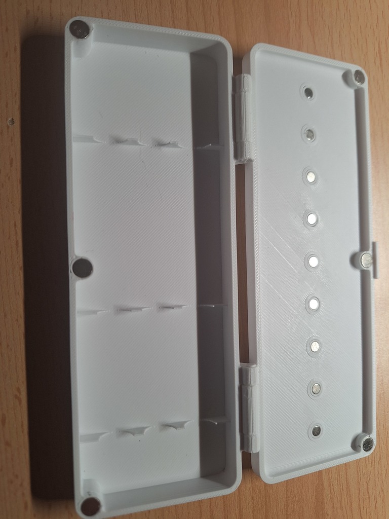 Складная коробка для хранения ножей для рукоделия