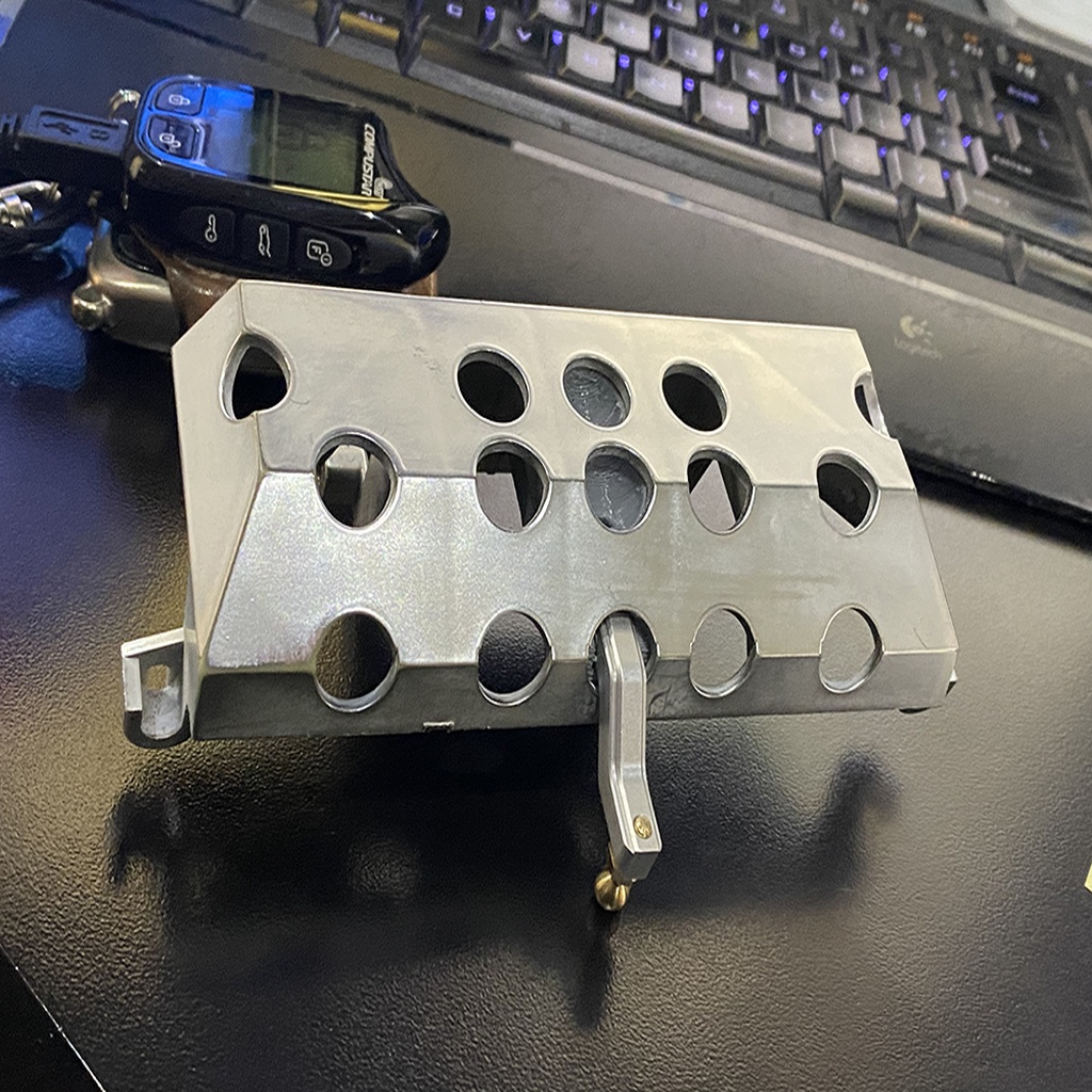 Адаптер для установки сцепного устройства на Mercedes Benz Traxxas TRX6 6x6