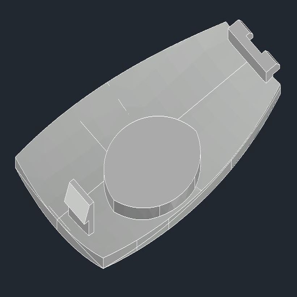 Крышка батареи ключа/сигнализации Mercedes