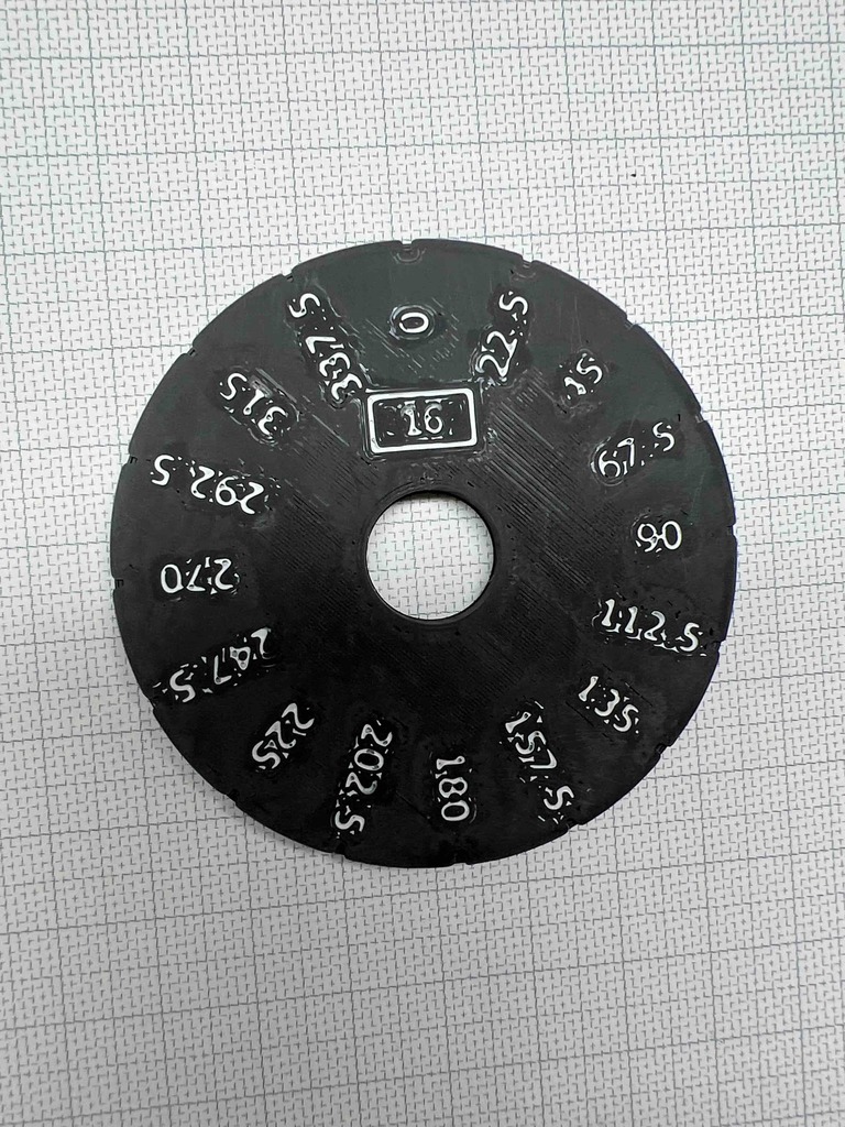 Индикаторная пластина для EMCO Unimat 3