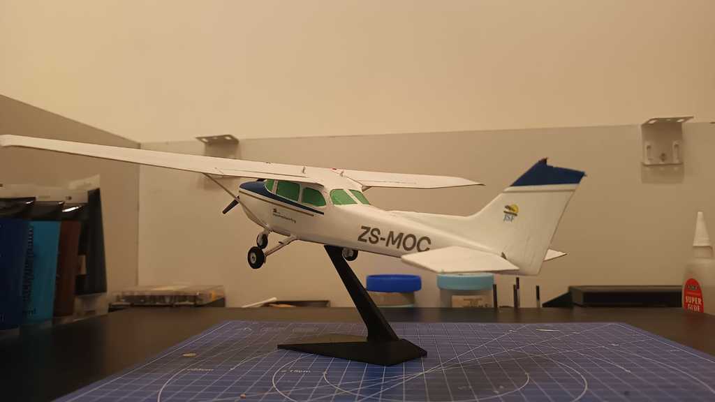 Модель Cessna C172 для печати