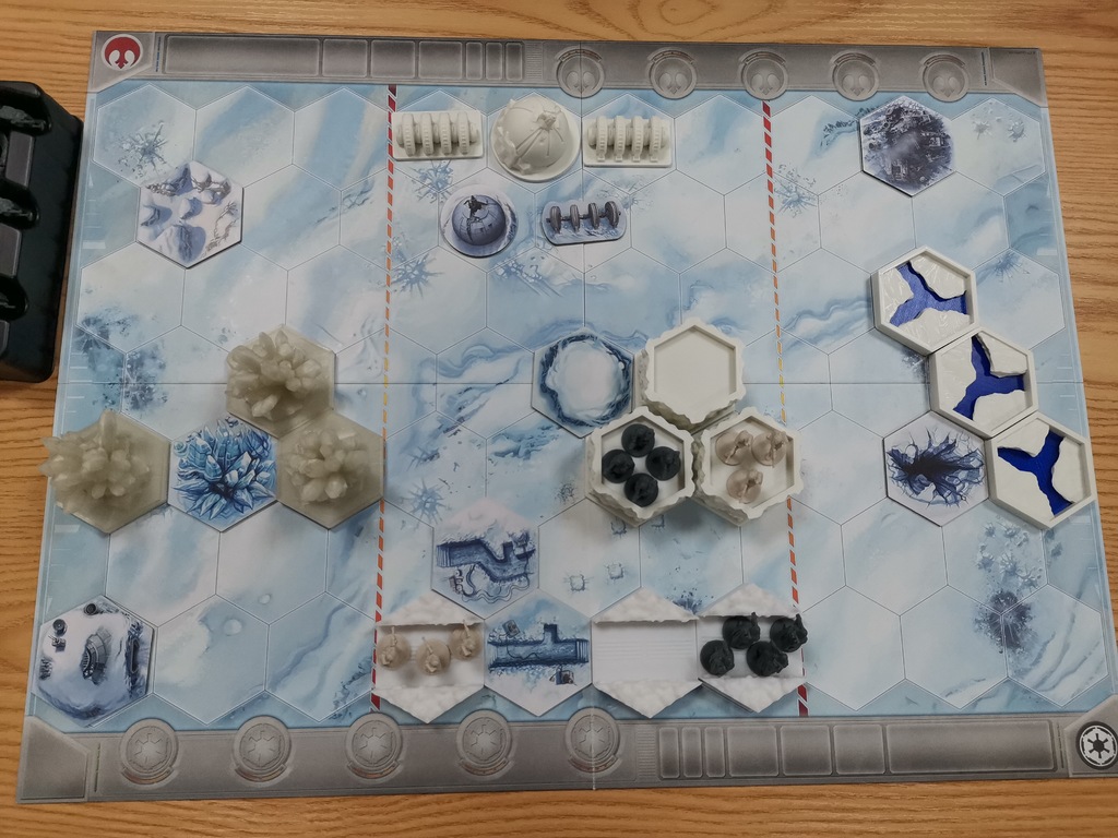 Модель рельефа Битвы при Хоте: Высокий берег (Склоны)