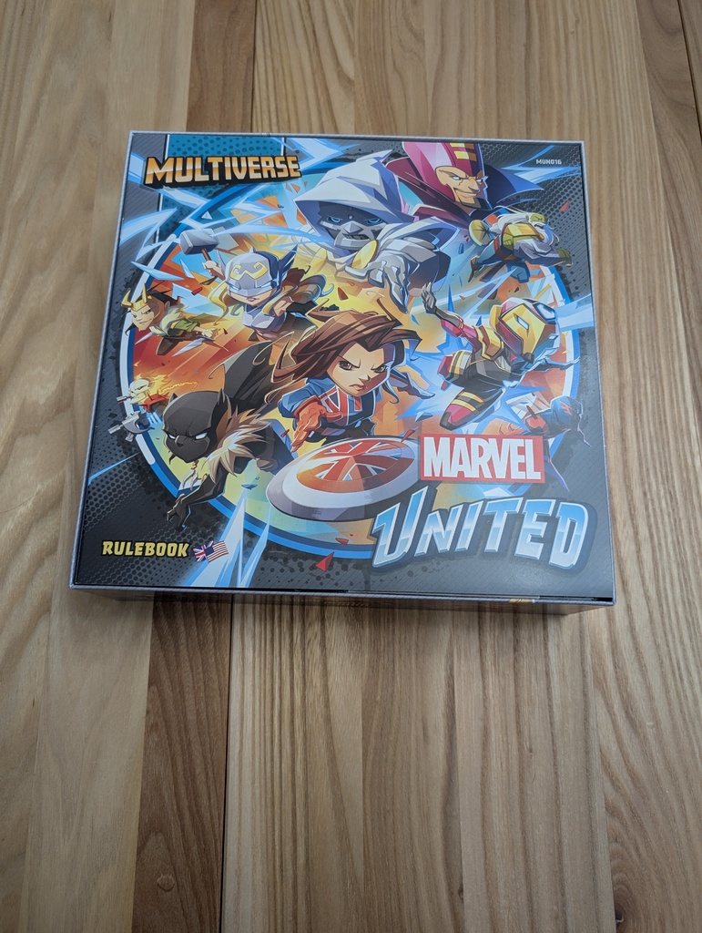 Улучшенный органайзер для коробки Marvel United