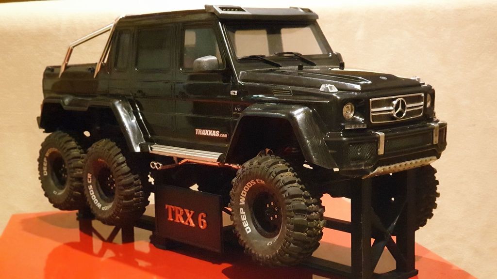 Стабильная подставка для Traxxas TRX6 Mercedes-Benz G63 6x6