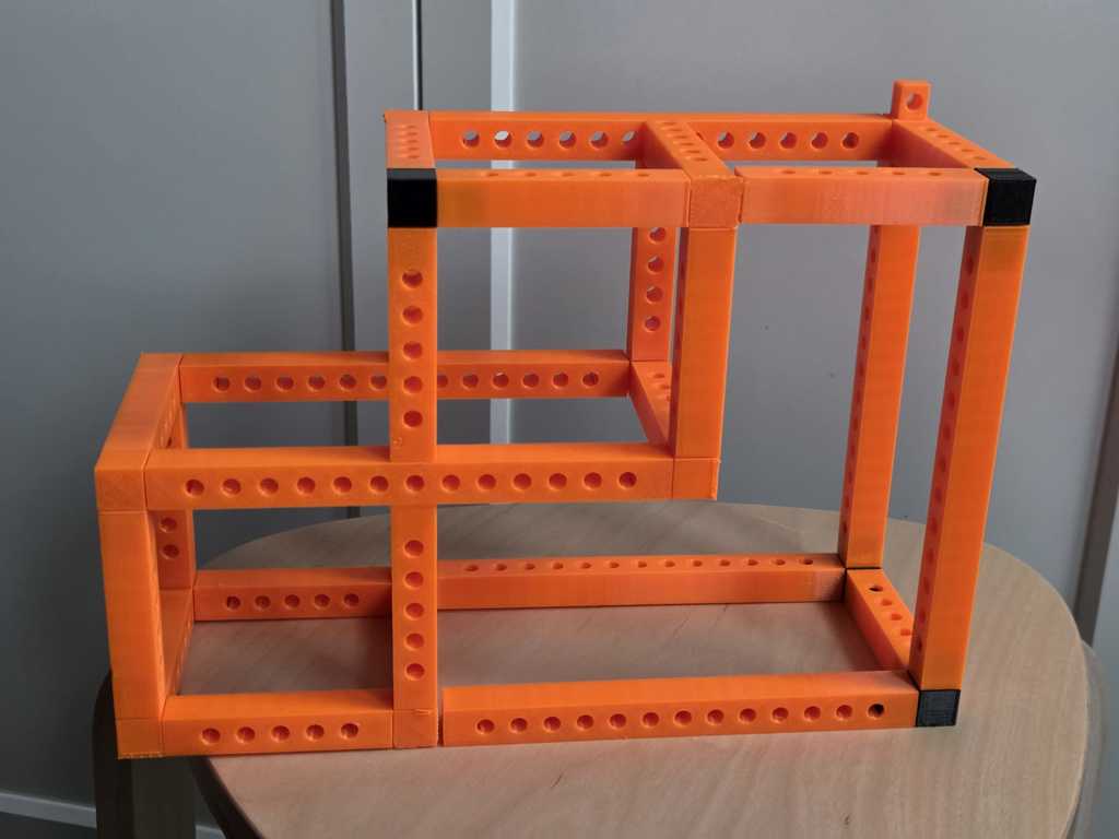 Модульный набор для строительства прямоугольных конструкций