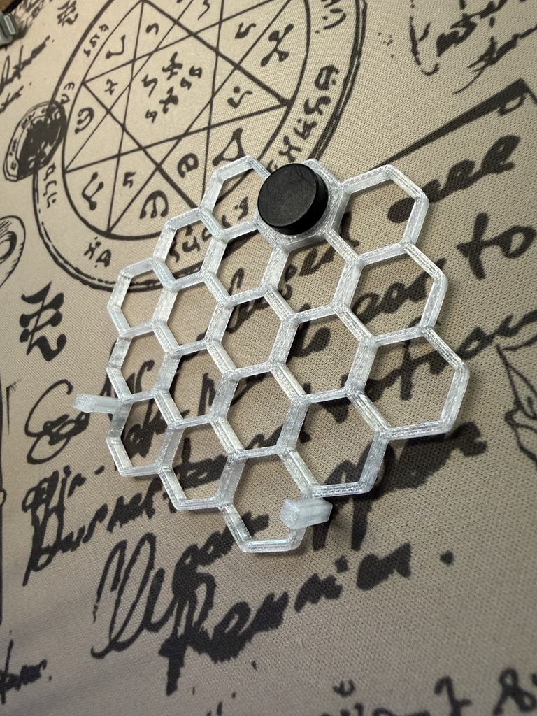 Шестиугольная моховая стена для аквариума с магнитным креплением