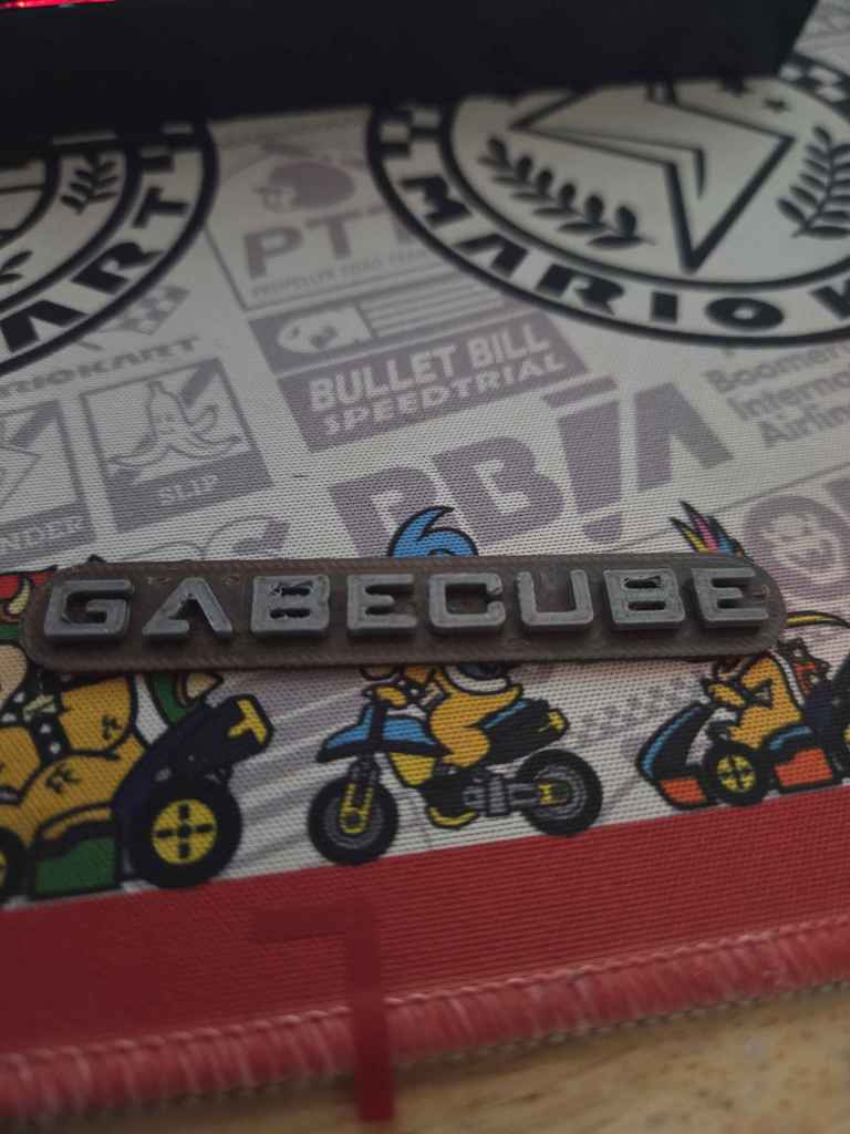 Памятная табличка Gabecube